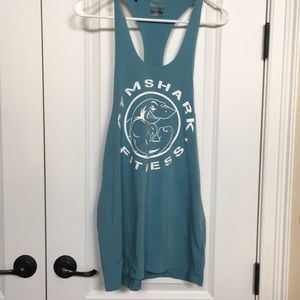 Teal tank top